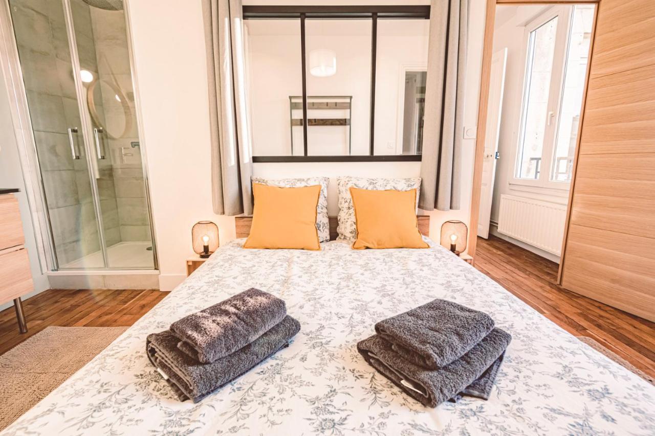 Charme De L'Ancien Pour Cet Appartement Entierement Renove Dans L'Hypercentre De ריימס מראה חיצוני תמונה